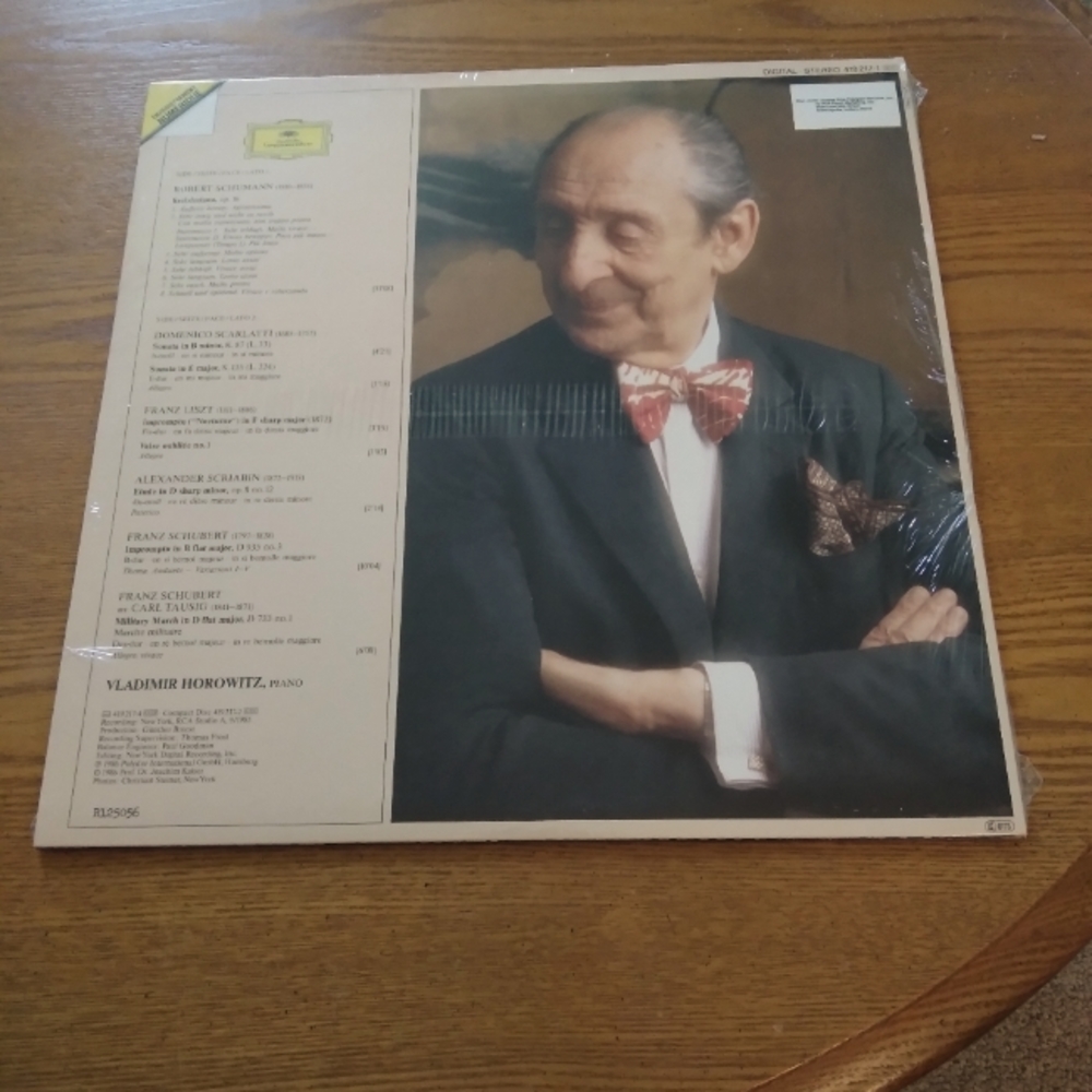 Vladimir Horowitz 1985 New York studio recordings